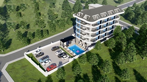 Квартира в Алании, Турция, 48 м2 фото 1