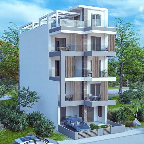 Апартаменты в Салониках, Греция, 57 м2 фото 1