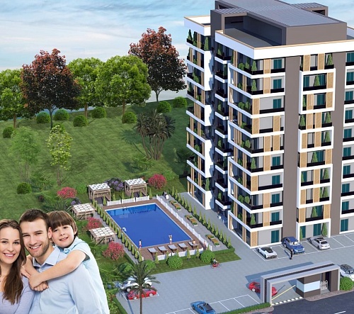 Квартира в Мерсине, Турция, 45 м2 фото 1