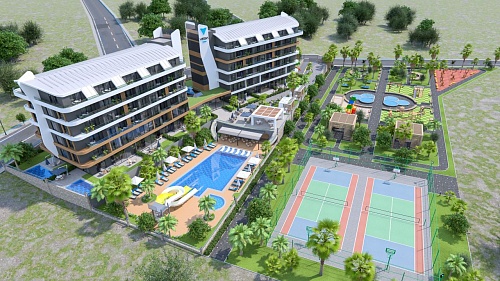 Апартаменты в Алании, Турция, 52 м2 фото 1