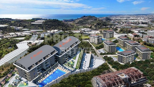 Апартаменты в Алании, Турция, 55 м2 фото 1