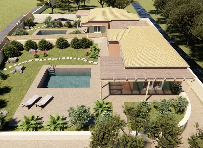 Дом на Корфу, Греция, 79 м2