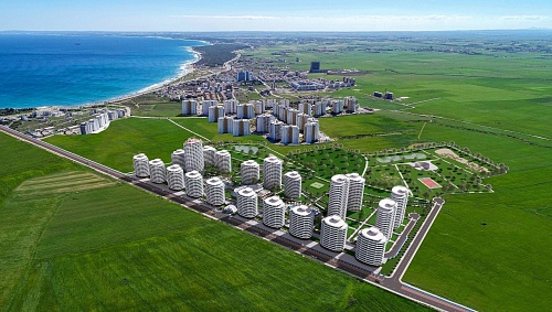 Апартаменты в Фамагусте, Кипр, 45 м2 фото 1
