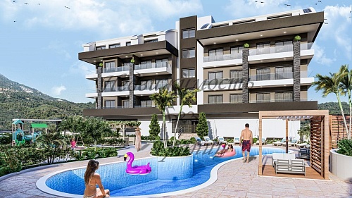 Апартаменты в Алании, Турция, 53 м2 фото 1