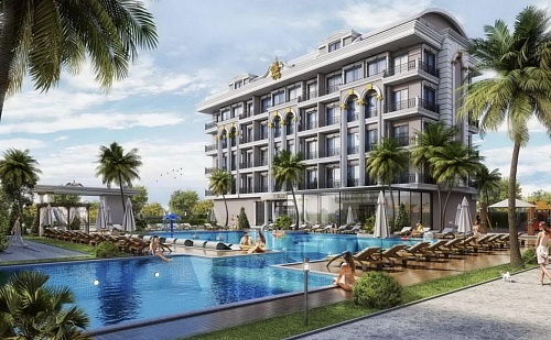 Квартира в Алании, Турция, 40 м2 фото 1