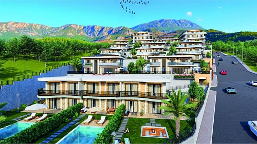 Апартаменты в Алании, Турция, 83 м2 фото 1