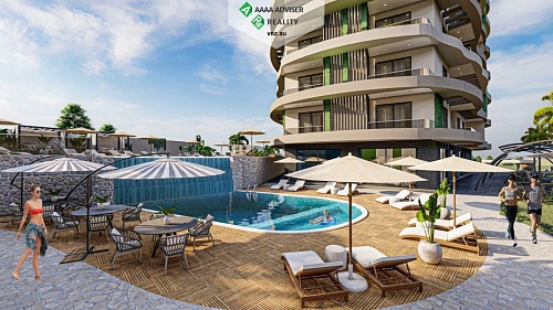 Квартира в Авсалларе, Турция, 62 м2 фото 1
