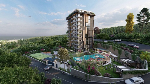 Апартаменты в Алании, Турция, 52 м2 фото 1