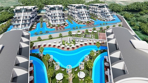 Квартира в Алании, Турция, 50 м2 фото 1