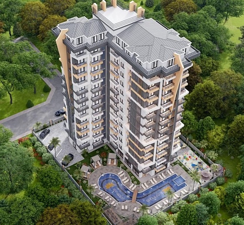 Квартира в Алании, Турция, 43 м2 фото 1