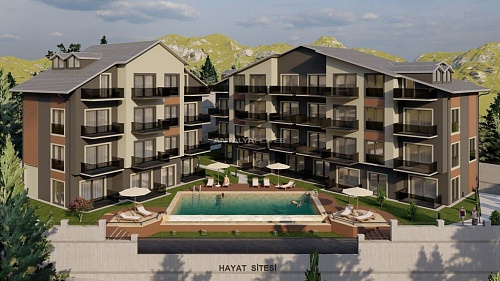 Апартаменты в Фетхие, Турция, 52 м2 фото 1