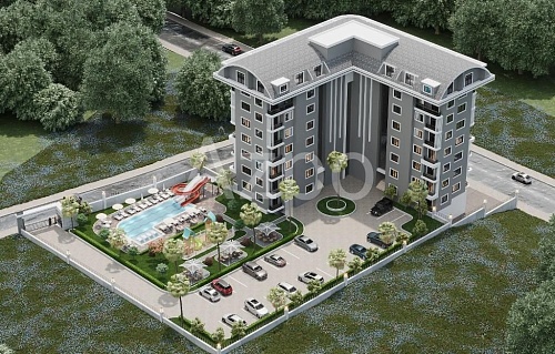 Апартаменты в Алании, Турция, 43 м2 фото 1