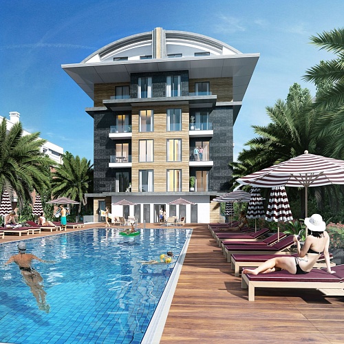 Квартира в Алании, Турция, 55 м2 фото 1
