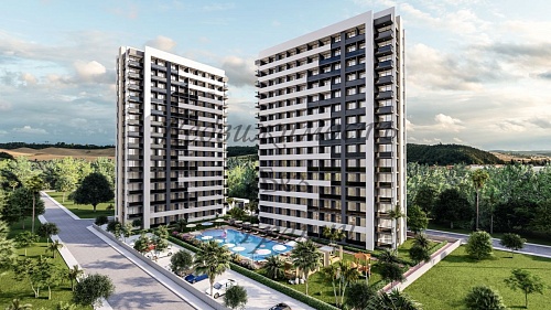 Апартаменты в Мерсине, Турция, 60 м2 фото 1