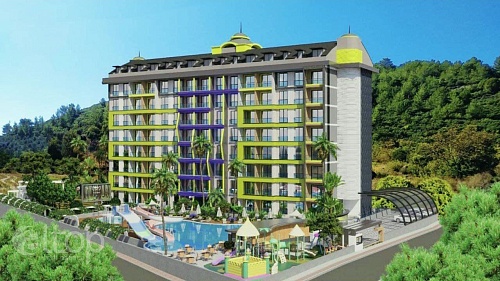 Квартира в Алании, Турция, 50 м2 фото 1