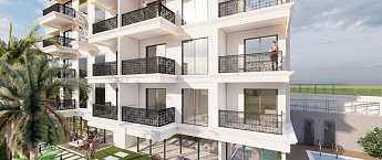 Квартира в Авсалларе, Турция, 56 м2
