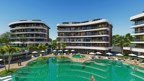 Апартаменты в Алании, Турция, 60 м2 фото 1
