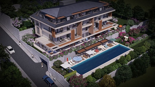 Апартаменты в Алании, Турция, 87.1 м2 фото 1