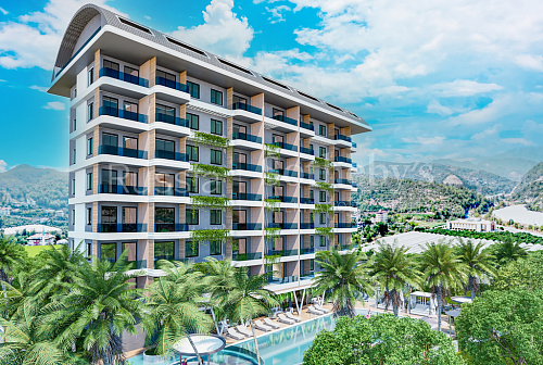 Апартаменты в Алании, Турция, 49 м2 фото 1