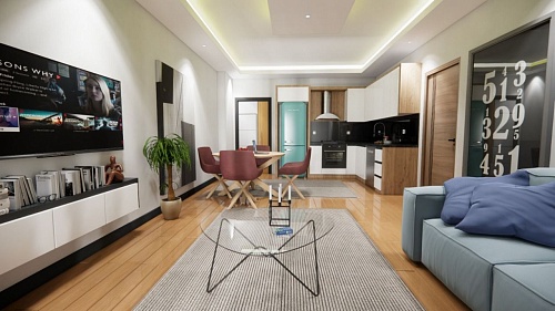 Квартира в Анталии, Турция, 55 м2 фото 1