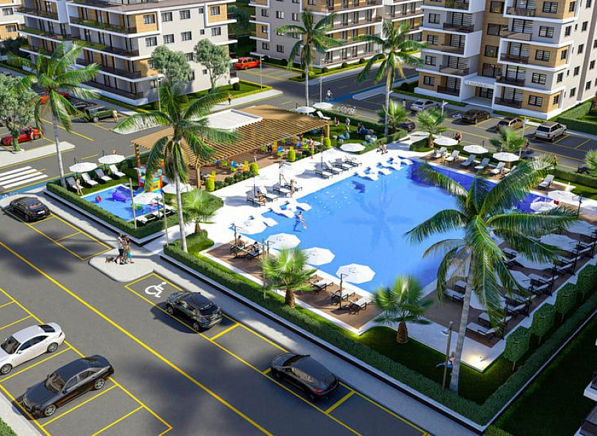 Апартаменты в Искеле, Кипр, 58 м2