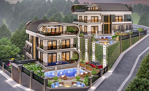 Вилла в Алании, Турция, 500 м2 фото 1