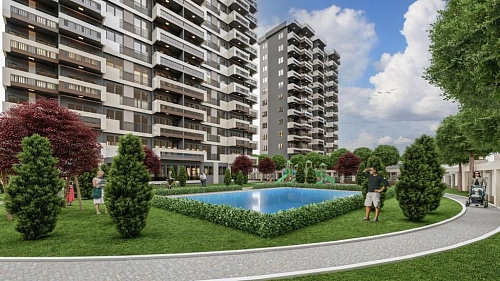Квартира в Мерсине, Турция, 60 м2 фото 1