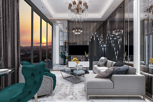 Квартира в Алании, Турция, 51 м2 фото 1