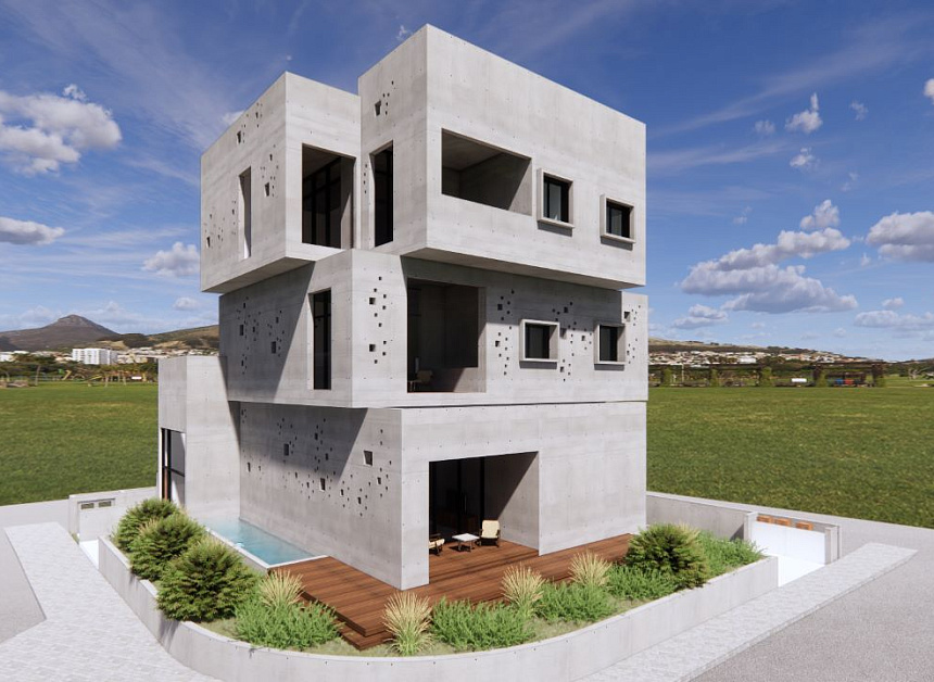 Апартаменты в Пафосе, Кипр, 105.5 м2