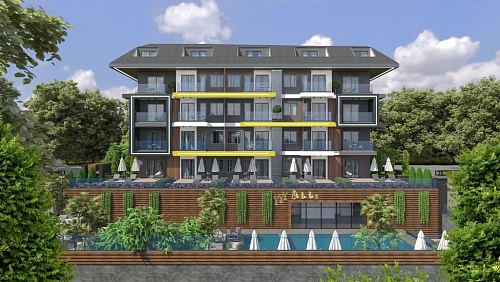 Апартаменты в Алании, Турция, 55 м2 фото 1