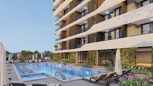 Квартира в Алании, Турция, 57 м2 фото 1