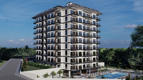 Квартира в Авсалларе, Турция, 51 м2 фото 1