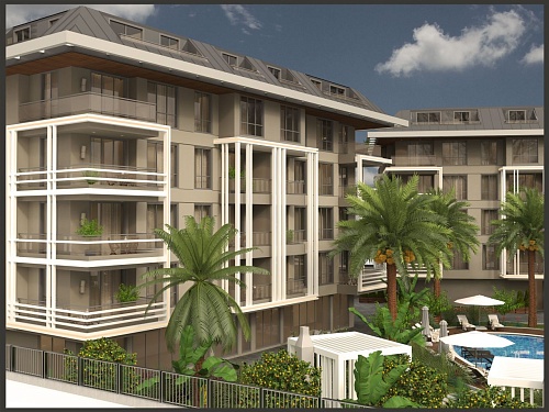 Квартира в Алании, Турция, 60 м2 фото 1