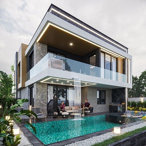 Вилла в Анталии, Турция, 225 м2 фото 1