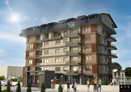 Квартира в Алании, Турция, 47 м2 фото 1