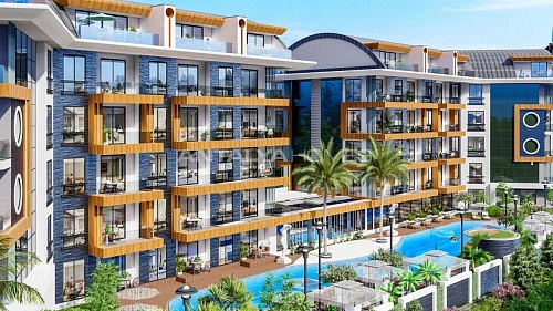Апартаменты в Алании, Турция, 55 м2 фото 1