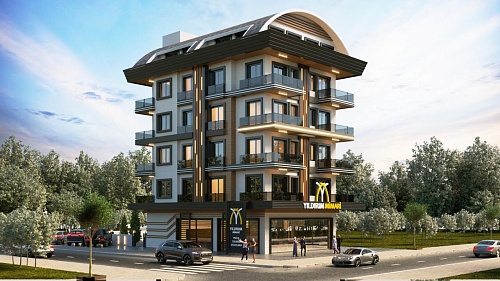 Квартира в Авсалларе, Турция, 54 м2 фото 1
