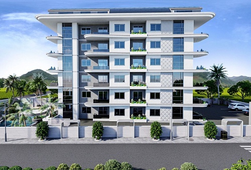 Апартаменты в Газипаше, Турция, 55 м2 фото 1