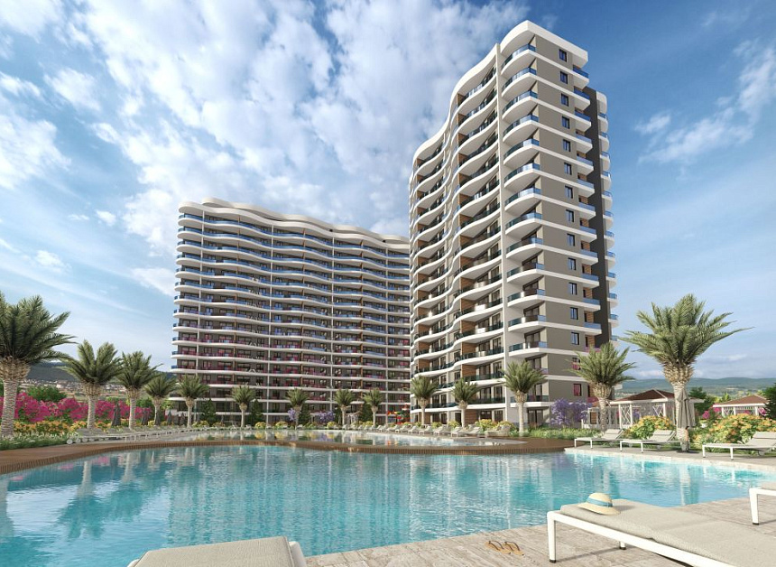 Квартира в Мерсине, Турция, 75 м2