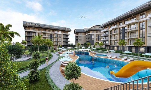 Квартира в Алании, Турция, 48 м2 фото 1