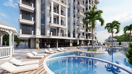 Квартира в Алании, Турция, 49 м2 фото 1