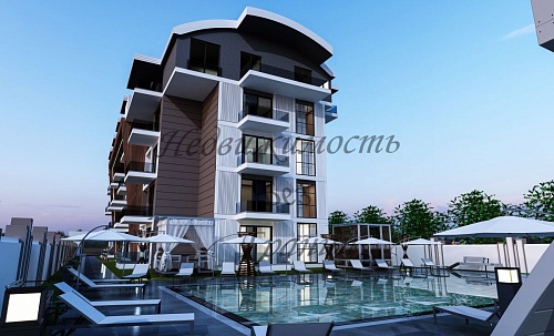 Апартаменты в Алании, Турция, 55 м2 фото 1