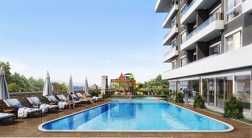 Квартира в Алании, Турция, 45 м2 фото 1