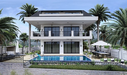 Вилла в Алании, Турция, 340 м2 фото 1