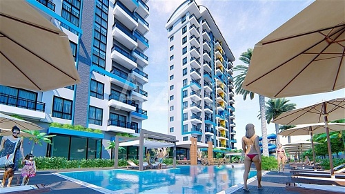 Апартаменты в Алании, Турция, 51 м2 фото 1
