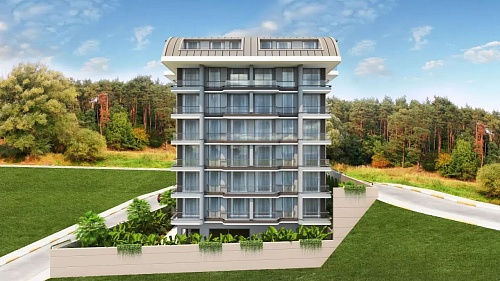 Квартира в Алании, Турция, 52 м2 фото 1
