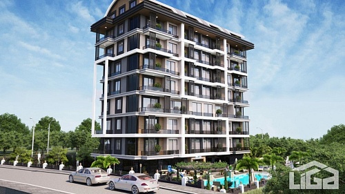 Квартира в Алании, Турция, 43 м2 фото 1