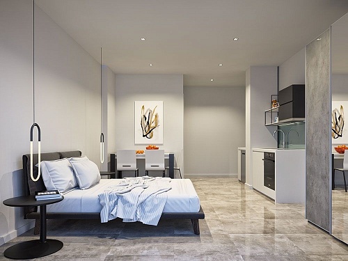 Студия в Афинах, Греция, 25.2 м2 фото 1