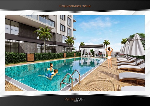 Квартира в Алании, Турция, 58 м2 фото 1