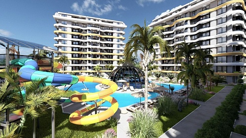 Апартаменты в Алании, Турция, 50 м2 фото 1